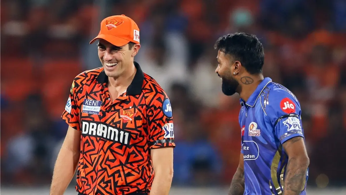 Pat Cummins and Hardik Pandya