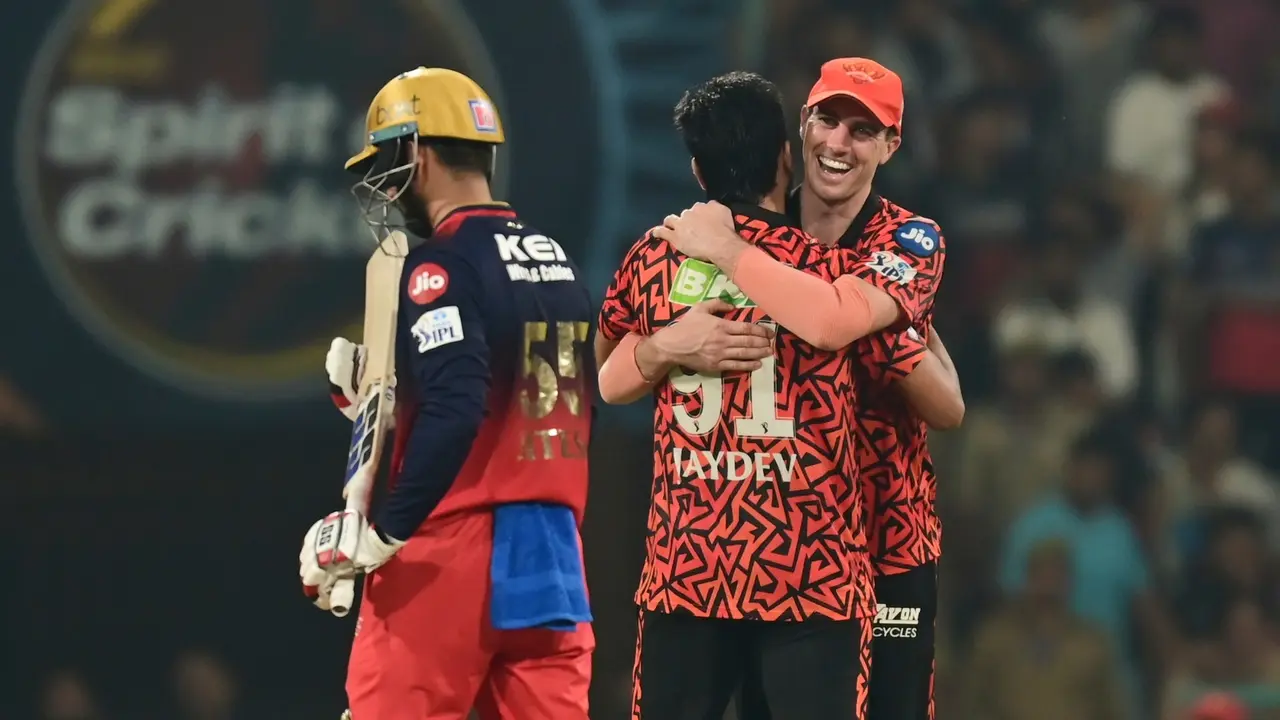 IPL 2025: Sunrisers Hyderabad Secure Grand Finish In Lucknow, Defeat Royal Challengers Bengaluru By 42 Runs Pat Cummins and Jaydev Unadkat