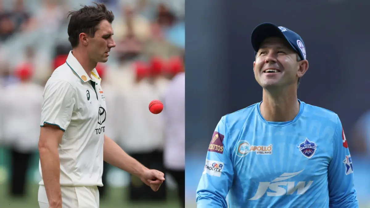 Pat Cummins and Ricky Ponting