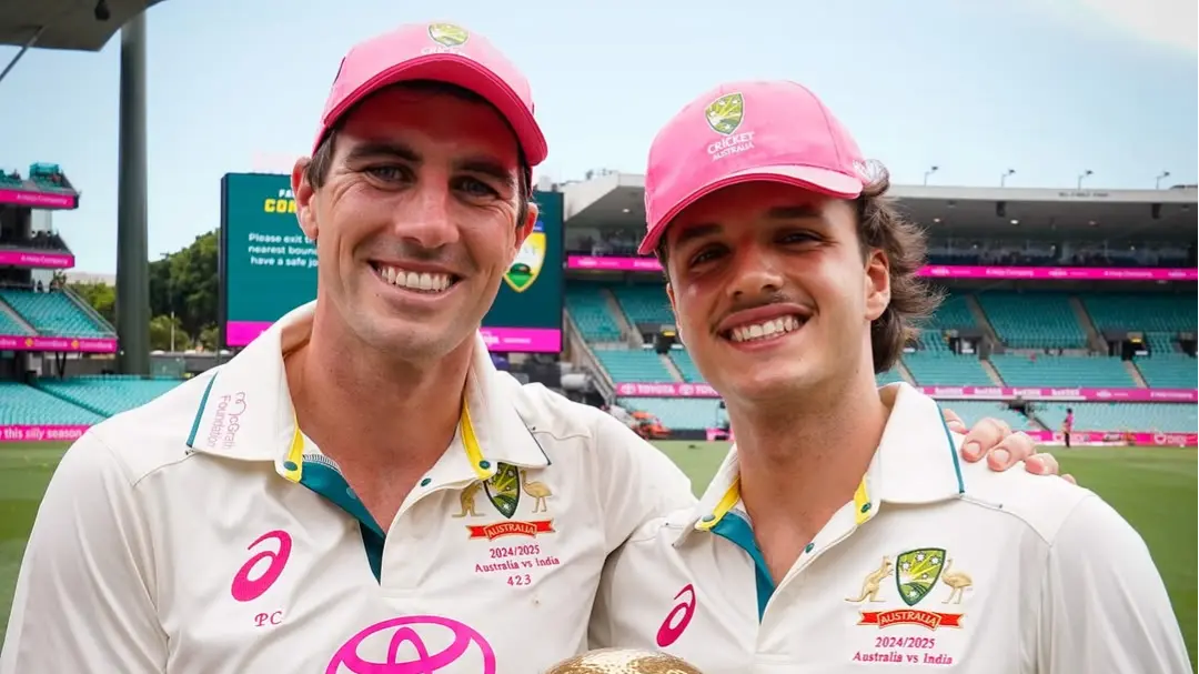 Pat Cummins And Sam Konstas