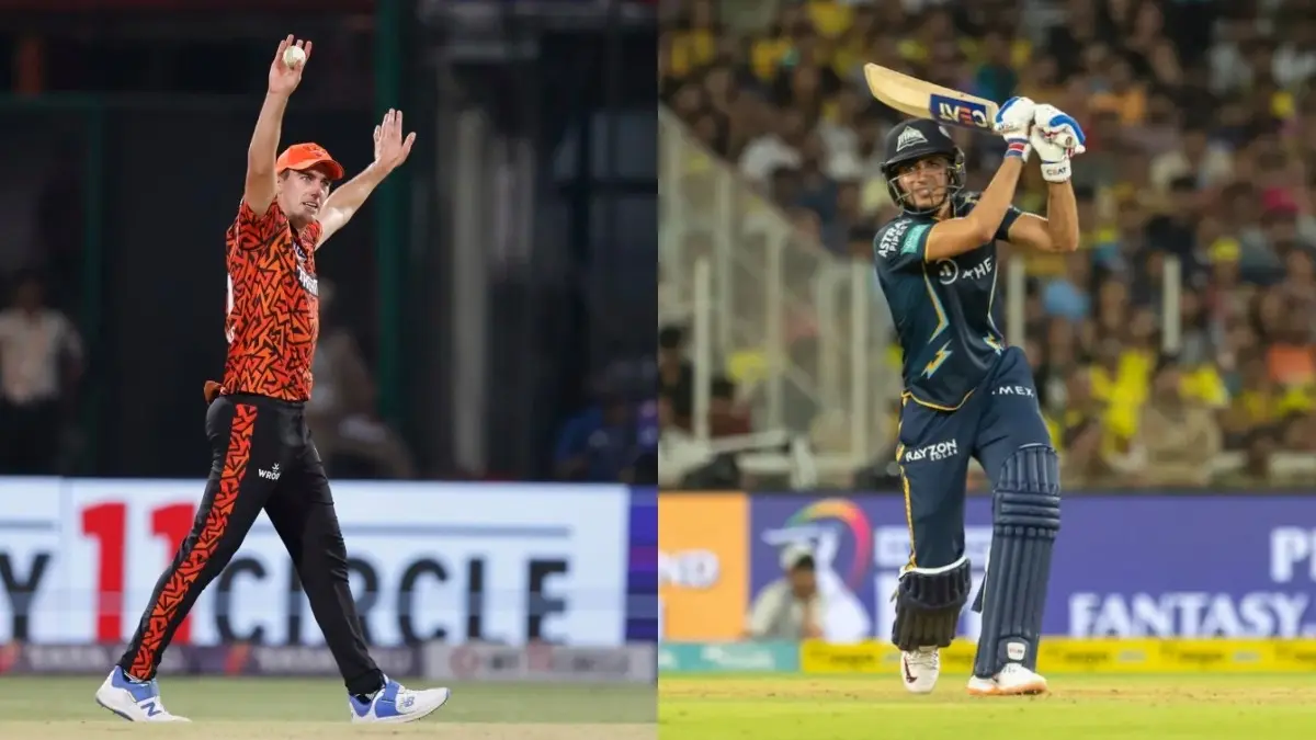 Pat Cummins and Shubman Gill