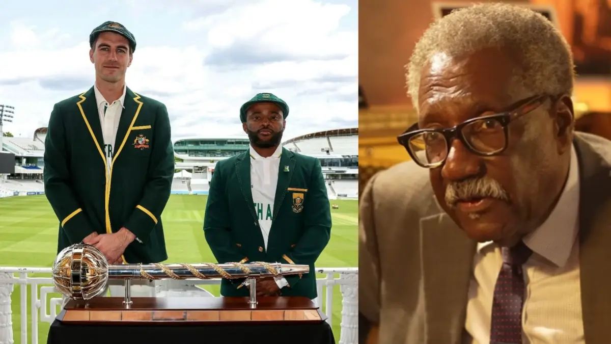 Pat Cummins, Temba Bavuma and Clive Lloyd