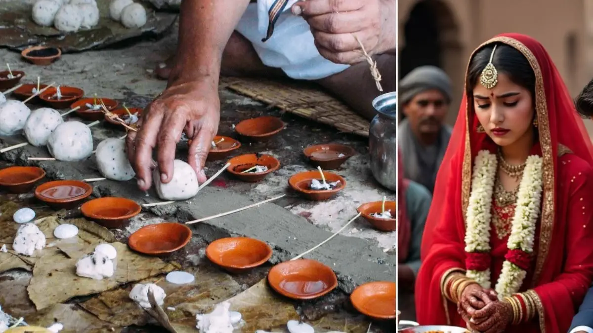 पिता ने जिंदा बेटी का रखा मृत्यु भोज