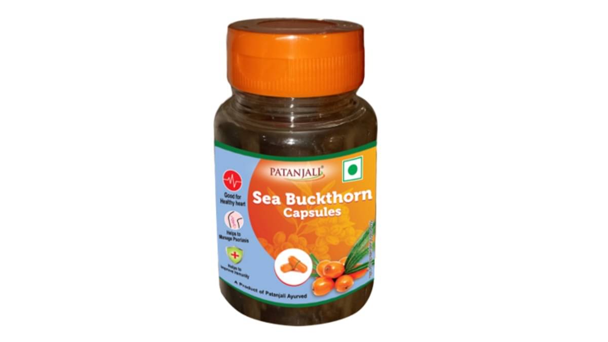 Patanjali Sea Buckthorn Capsule – The Golden Elixir for Immunity, Skin & Vitality