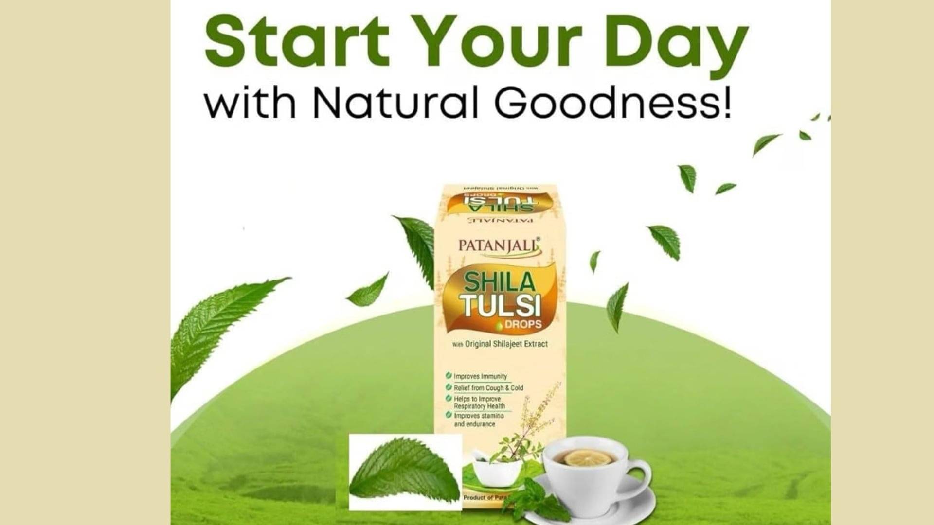 Patanjali Shila Tulsi Drops