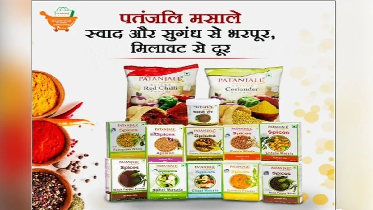 patanjali spices