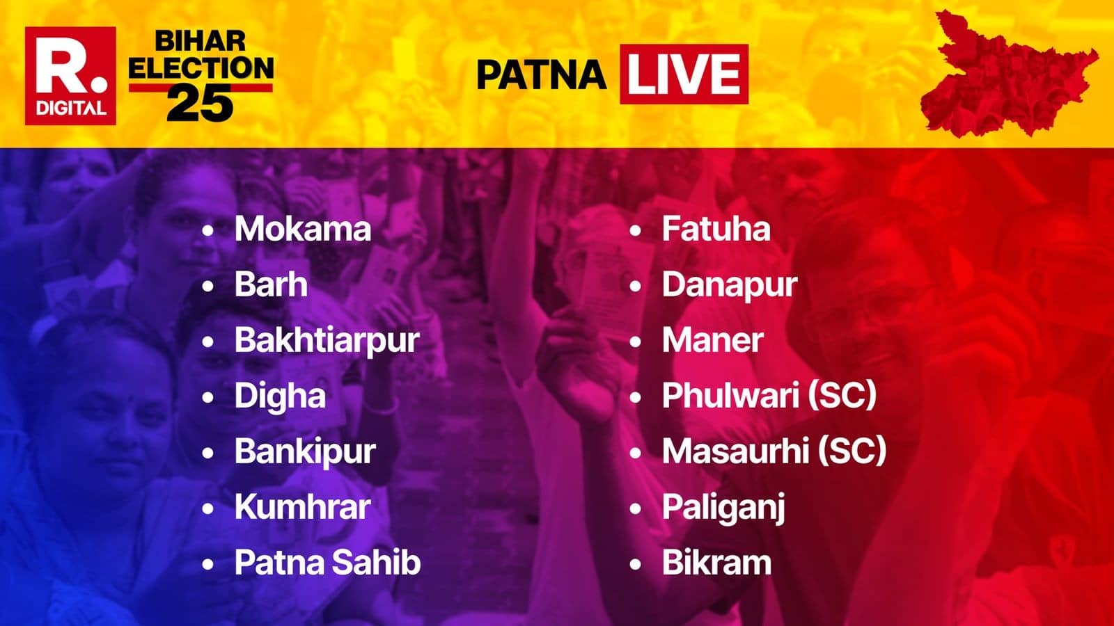 Patna (Bihar) Assembly Election Results 2025 LIVE: Who Will Win the Patna Sahib Seat?