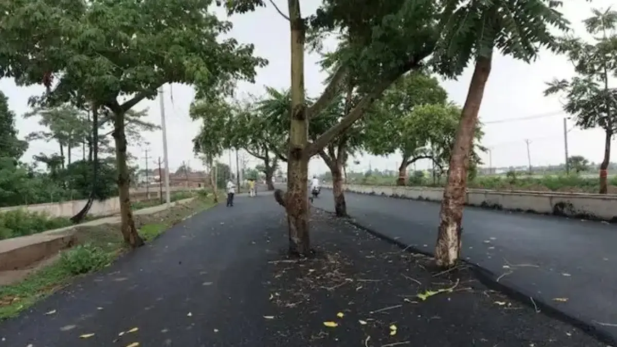 Patna-Gaya main road widening