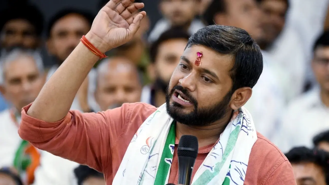 patna news congress leader Kanhaiya kumar taken into custody while going to cm residence protest