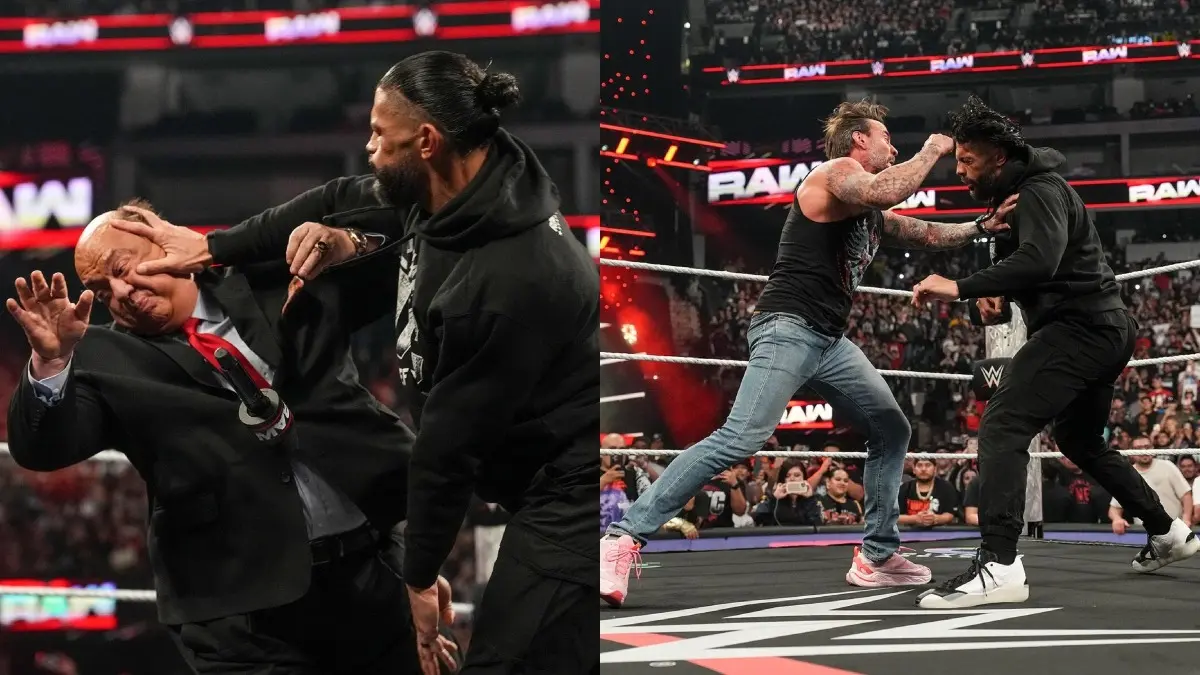Paul Heyman, Roman Reigns and CM Punk