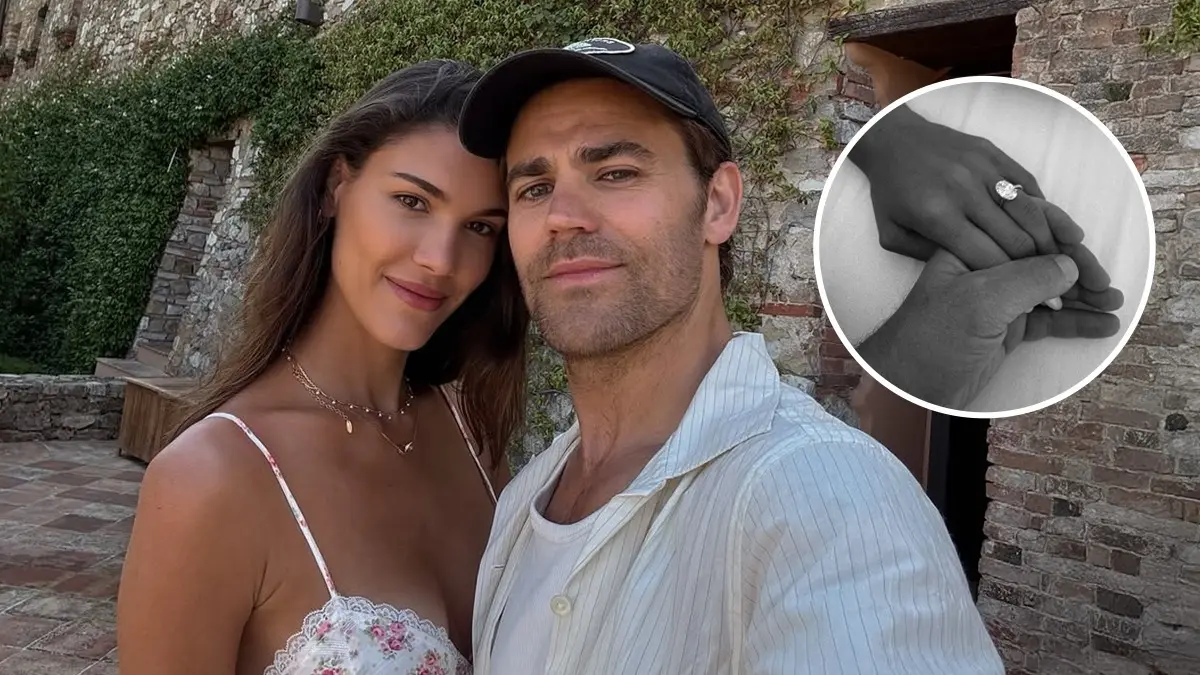 Paul Wesley and Natalie Kuckenburg get engaged.