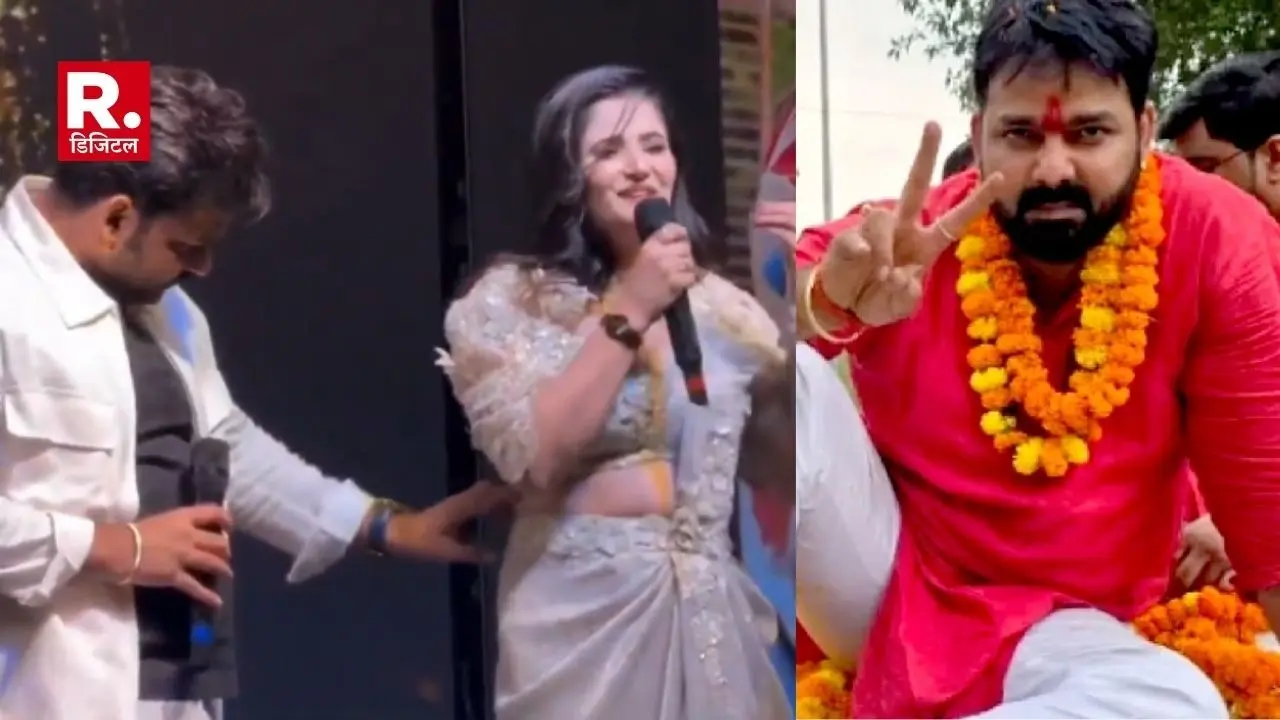 Pawan Singh Anjali Raghav Viral Video