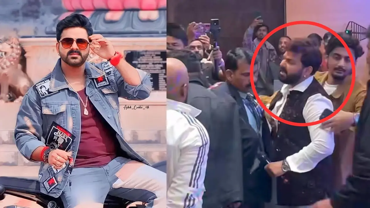 pawan singh lost his temper and control
