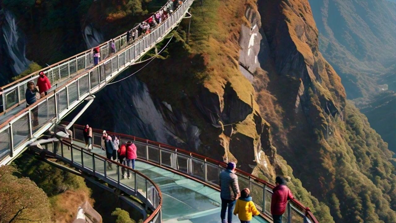 Pelling Skywalk in Sikkim 