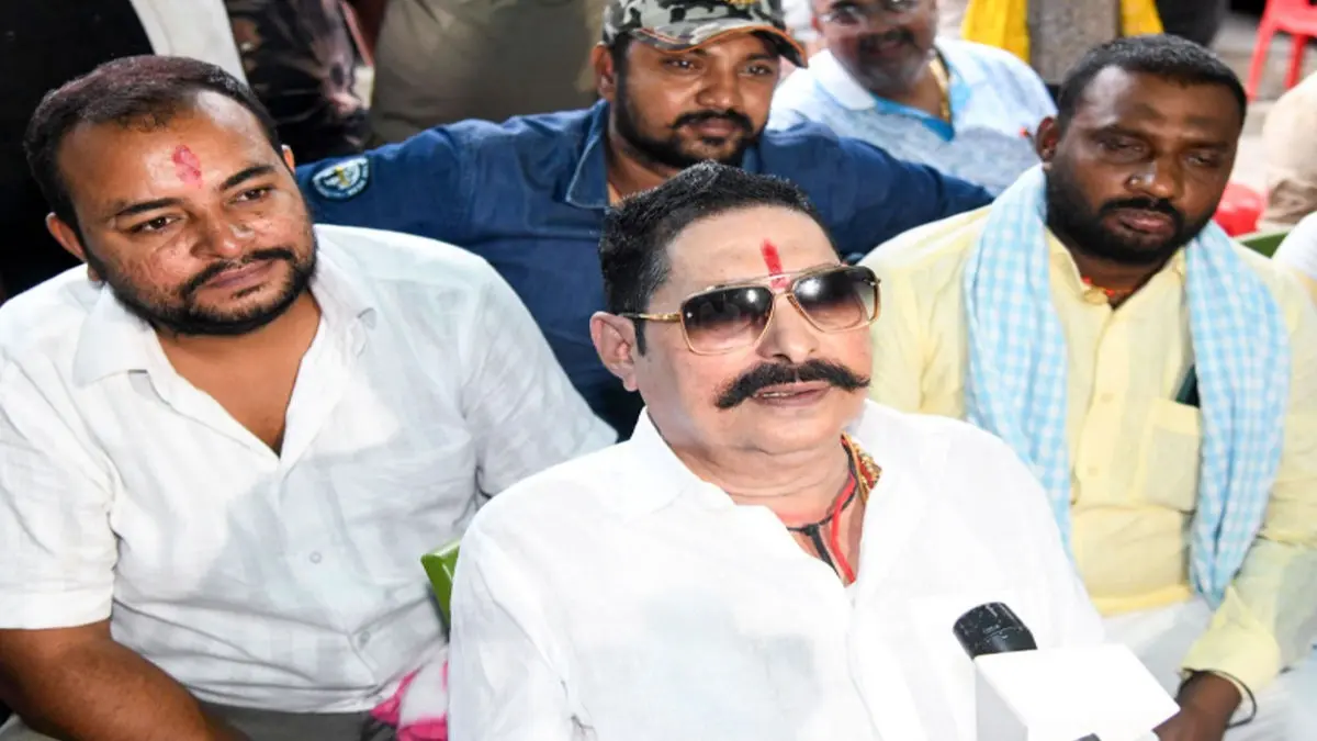 Anant Singh After Arrest in Dularchand Yadav Murder Case