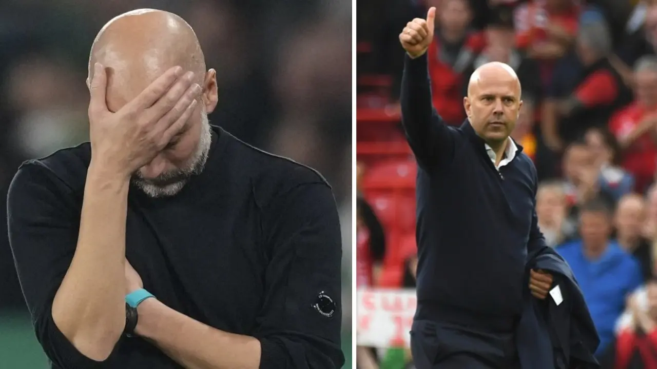 UEFA Champions League Table and Results: Arne Slot's Liverpool Remains Unbeatable in the New Format Pep Guardiola and Arne Slot