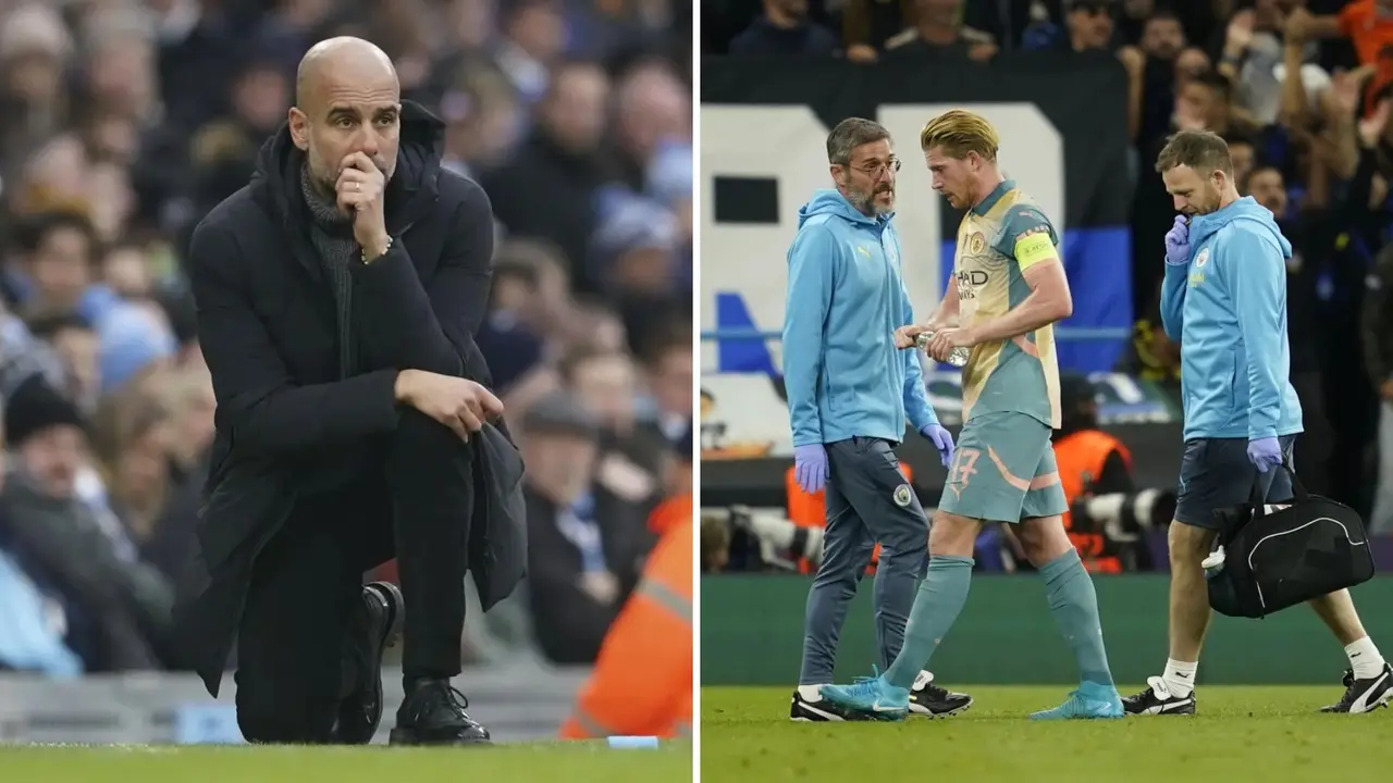 'He Still Has Pain!': Pep Guardiola Confirms Major Setback For Manchester City On De Bruyne's Injury Pep Guardiola on Kevin De Bruyne's injury