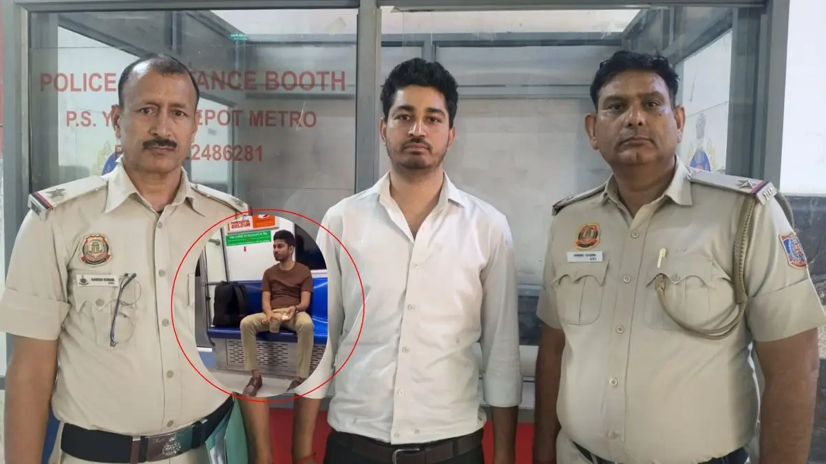 person ate eggs and drank alcohol inside Delhi Metro identified