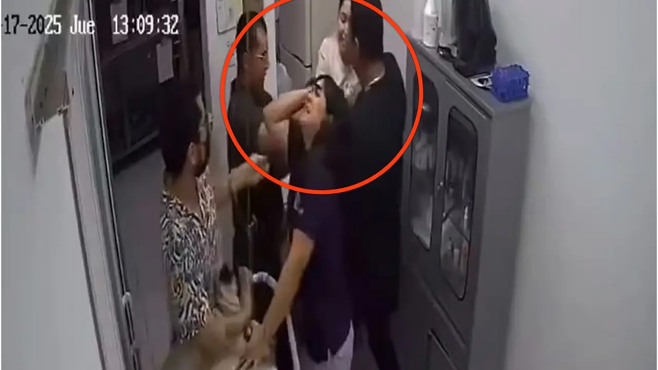 Pet Owner Assaults female veterinarian