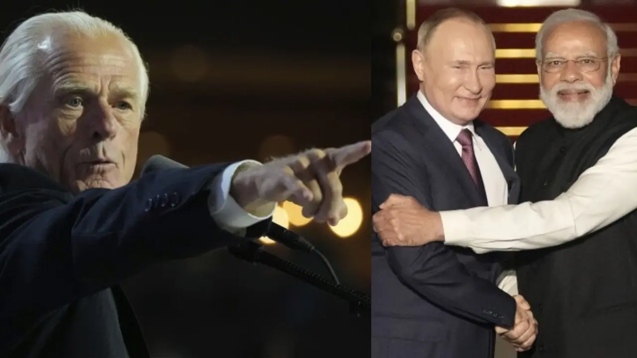 Peter Navarro-PM Modi-Putin