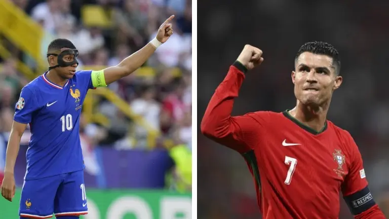 'Will Always Remain A Legend': Mbappe Hails Idol Ronaldo Ahead Of Portugal vs France Euro 2024 QF Cristiano Ronaldo and Kylian Mbappe