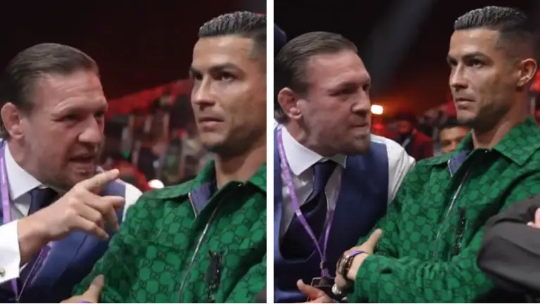 'You are the greatest football player,': Conor McGregor expresses support for Cristiano Ronaldo Conor McGregor and Cristiano Ronaldo