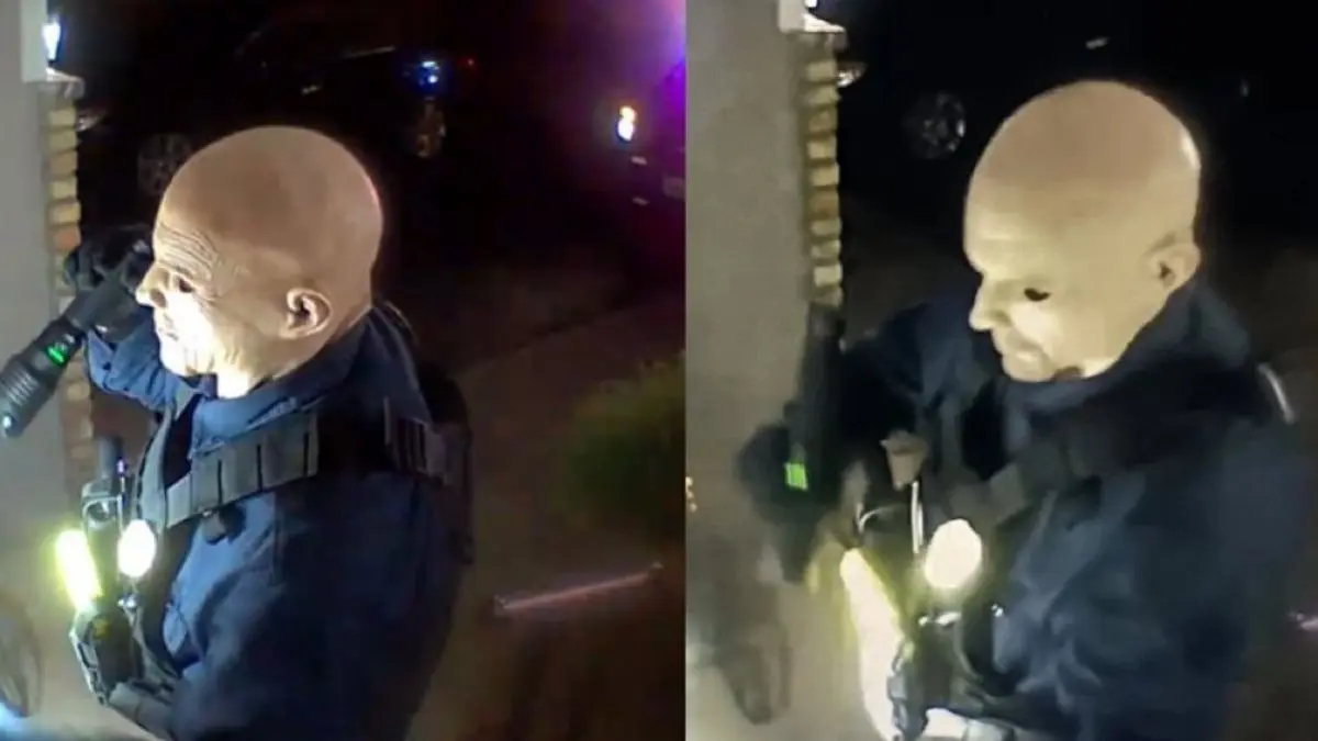 Photos of murder suspect Vance Boelter at Speaker Melissa Hortman's house