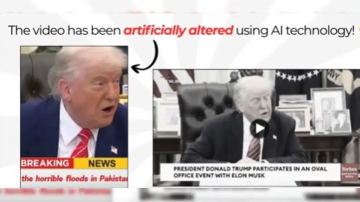 PIB Fact Checks False Claim Attributed To Donald Trump About Floods in Pakistan Due To India Opening Its Dams in Kashmir PIB Fact Checks False Claim Attributed To Donald Trump About Floods in Pakistan Due To India Opening Its Dams in Kashmir