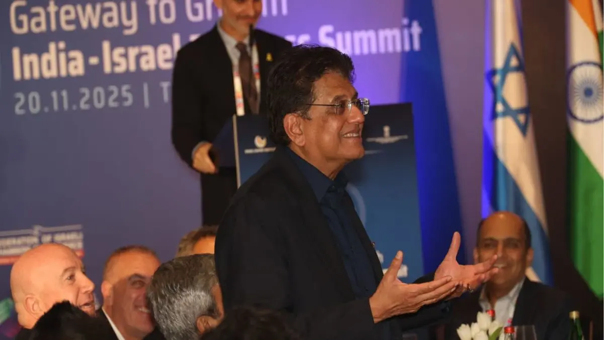 India–Israel FTA Deliberations To Begin, Piyush Goyal Inks Terms of Reference Piyush Goyal I India-Israel FTA