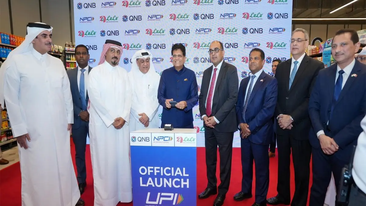 Piyush Goyal launches India's UPI at Lulu Hypermarket in Qatar