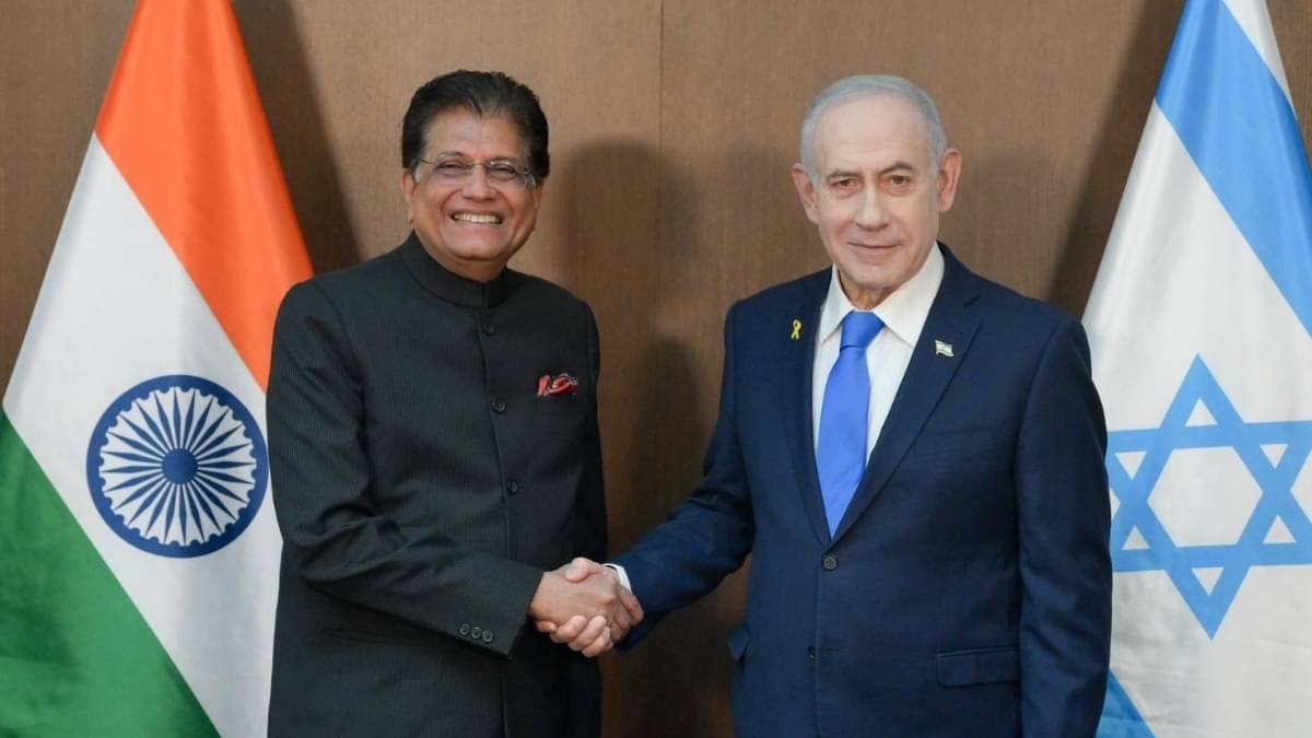 Piyush Goyal Meets Israeli PM Netanyahu; India-Israel FTA Talks Gain Momentum, Innovation Partnership on Cards