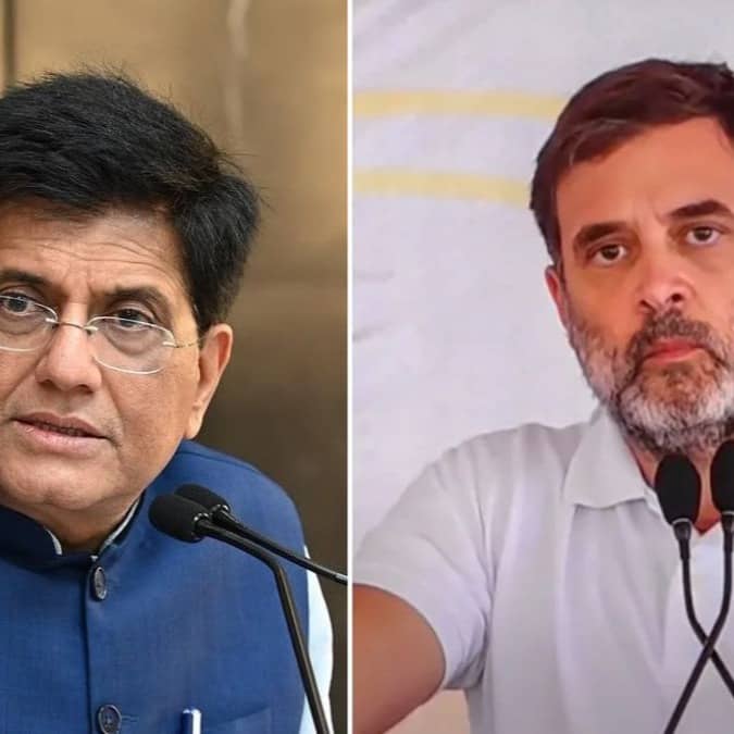 Piyush Goyal/ Rahul Gandhi