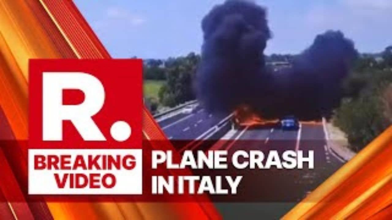 Plane Crash on A21 Highway in Italy: Two Dead, Injured Motorists