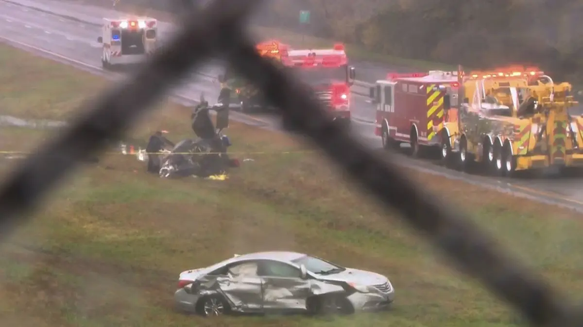 Plane Crashes Onto Massachusetts Highway, Killing 2 And Injuring 1