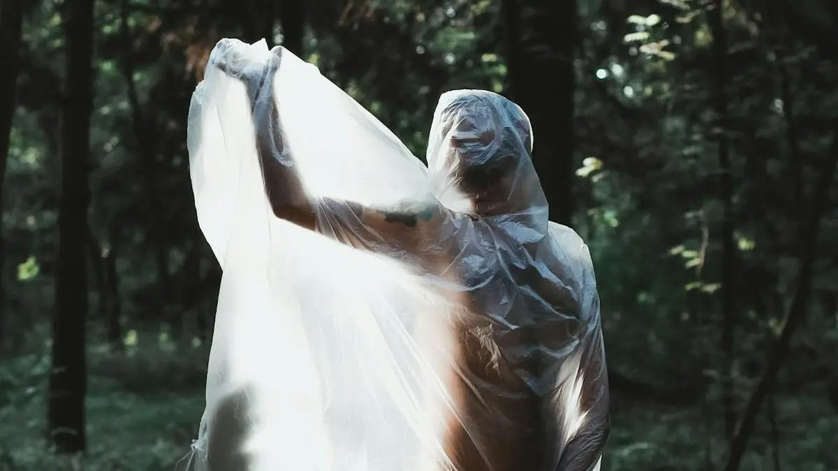 Plastics inside human body.