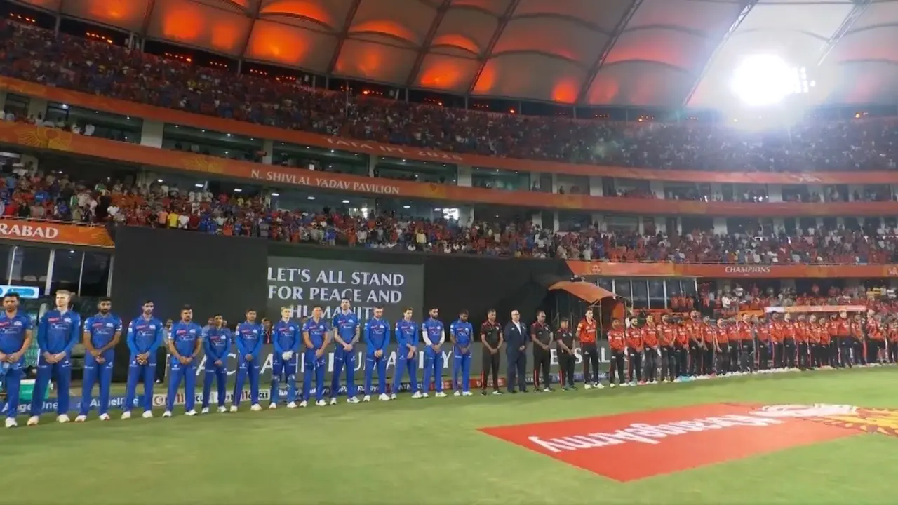 Players Observe A Minute Of Silence