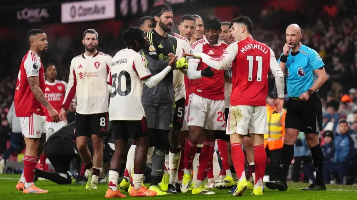 Players react to Gabriel Martinelli