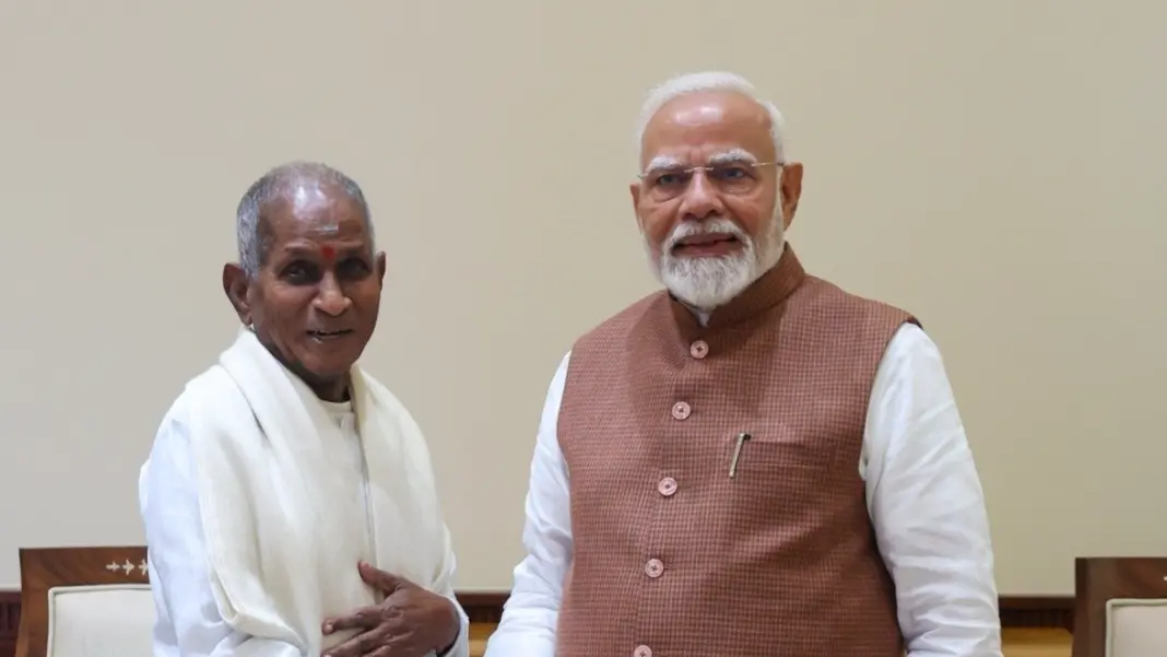 PM Meets Ilaiyaraaja