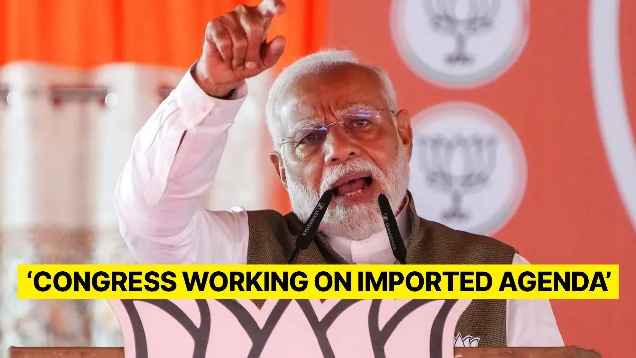 'Imported Agenda': PM Modi Slams Congress, Says 'It's Selling Hate In Name Of Mohabbat Ki Dukaan' PM Modi