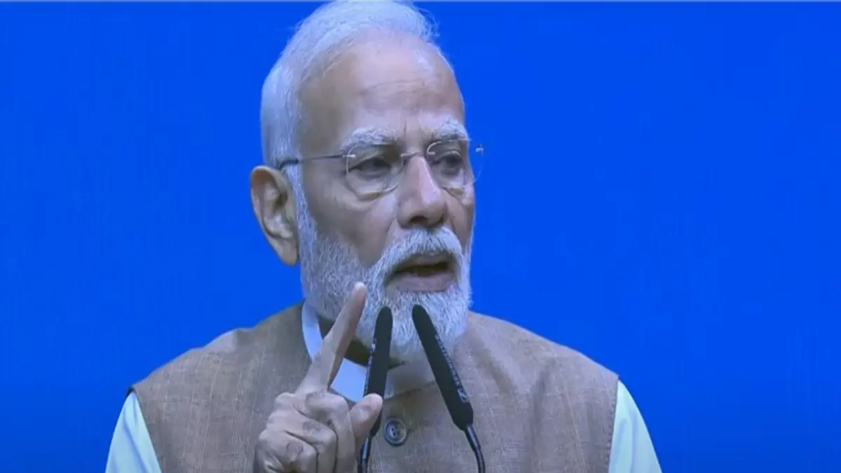 PM Modi Addresses India Mobile Congress