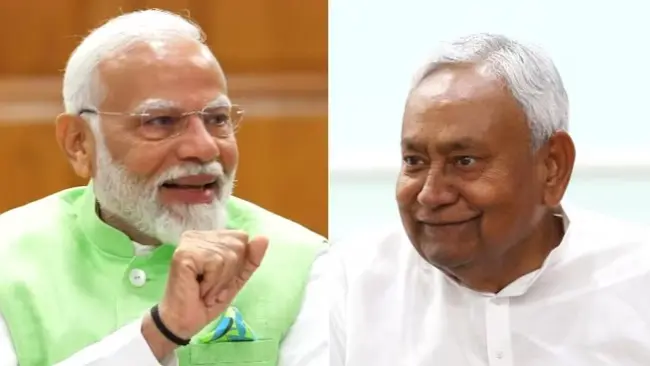 PM Modi and Bihar CM Nitish Kumar