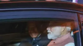 United We Ride: PM Modi And Mauritius PM Ramgoolam’s Historic Joint Car Outing PM Modi and Mauritius PM Navinchandra Ramgoolam traveled together from their one-on-one meeting at the Mauritius PM’s office to the banquet venue.