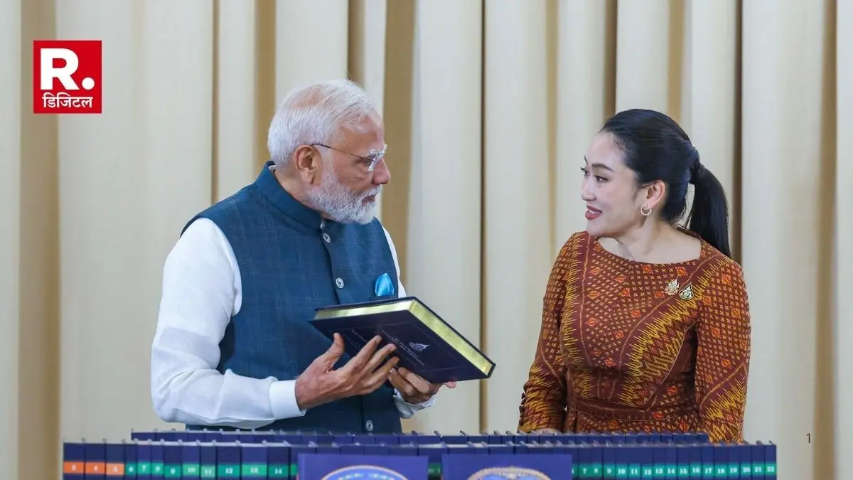 PM Modi and Thailand PM Paetongtarn Shinawatra