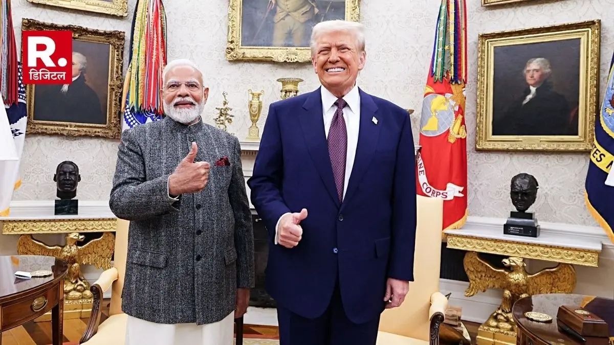 India US Trade Deal : अमेरिका ने कम किया भारत पर टैरिफ, डोनाल्ड ट्रंप ने की 25% से घटाकर 18% करने की घोषणा PM Modi and US President Donald Trump