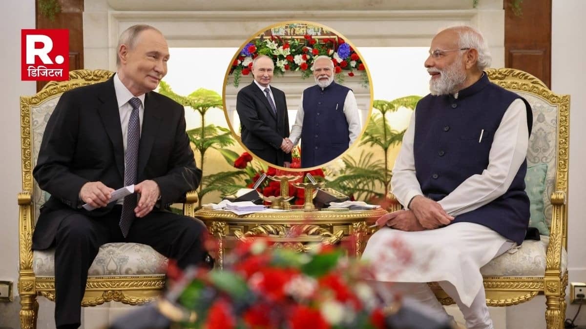 PM Modi and Vladimir Putin Meeting 