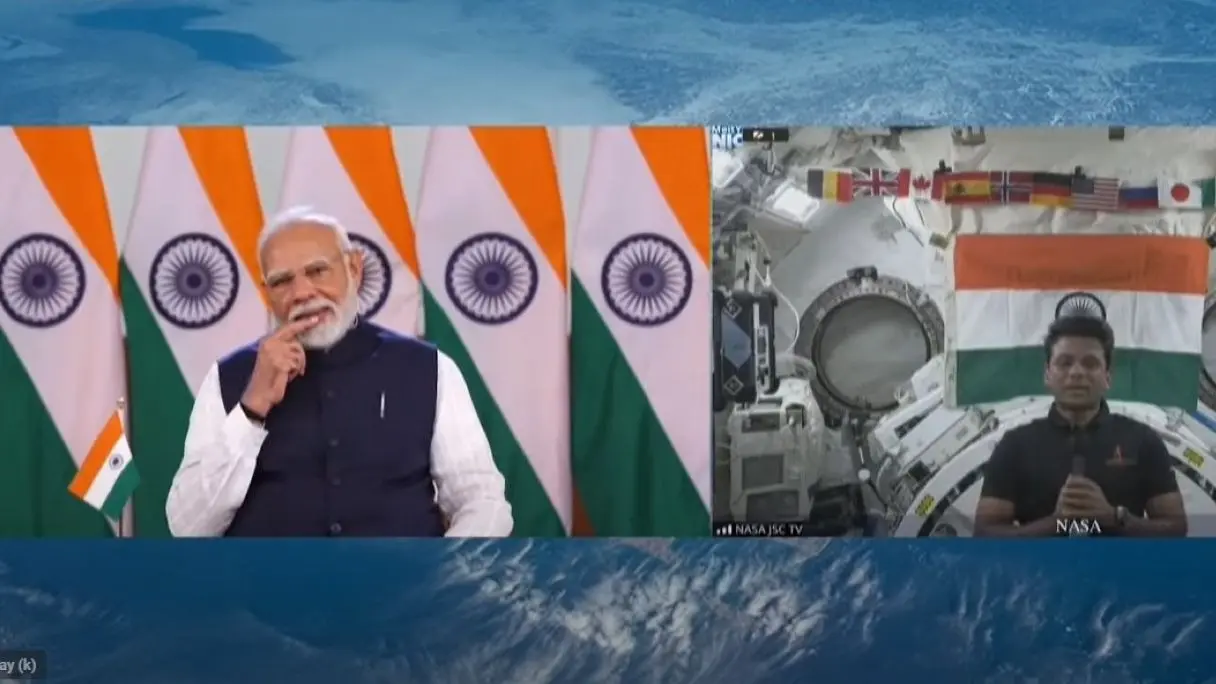 PM Modi Asks Shubhanshu Shukla Does Meditation Help Him Aboard International Space Station, Watch Thrilling Response from Indian Astronaut PM Modi Asks Shubhanshu Shukla Does Meditation Help Him Aboard International Space Station, Watch Thrilling Response from Indian Astronaut