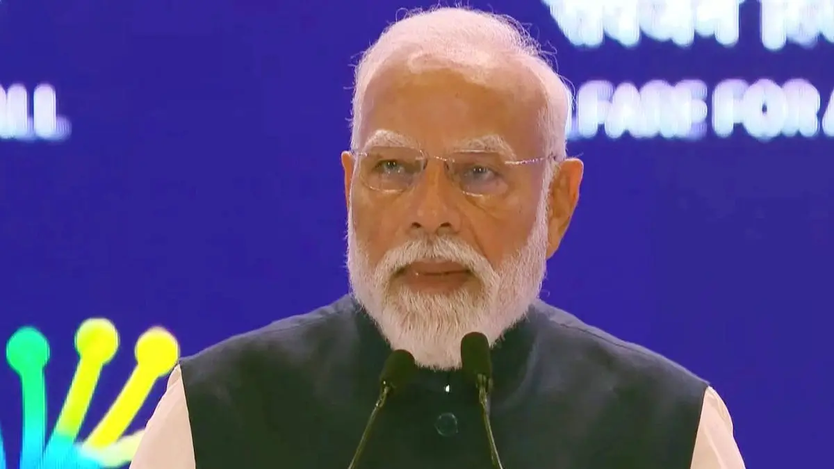 AI Impact Summit : 'AI भय नहीं, भविष्य दिखाता है, समिट का भारत में होना पूरे विश्व के लिए गर्व की बात, PM मोदी ने भारत मंडपम से दुनिया को दिया संदेश PM Modi at AI Impact Summit