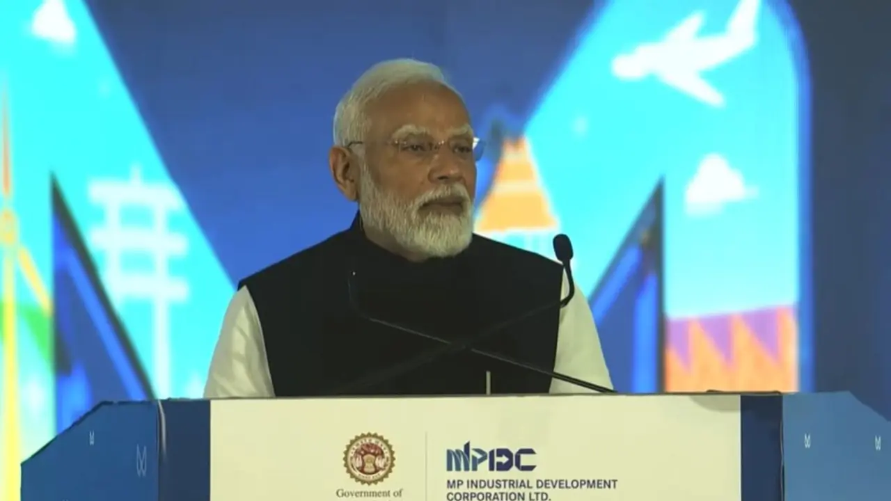 PM Modi at MP Global Investors Summit