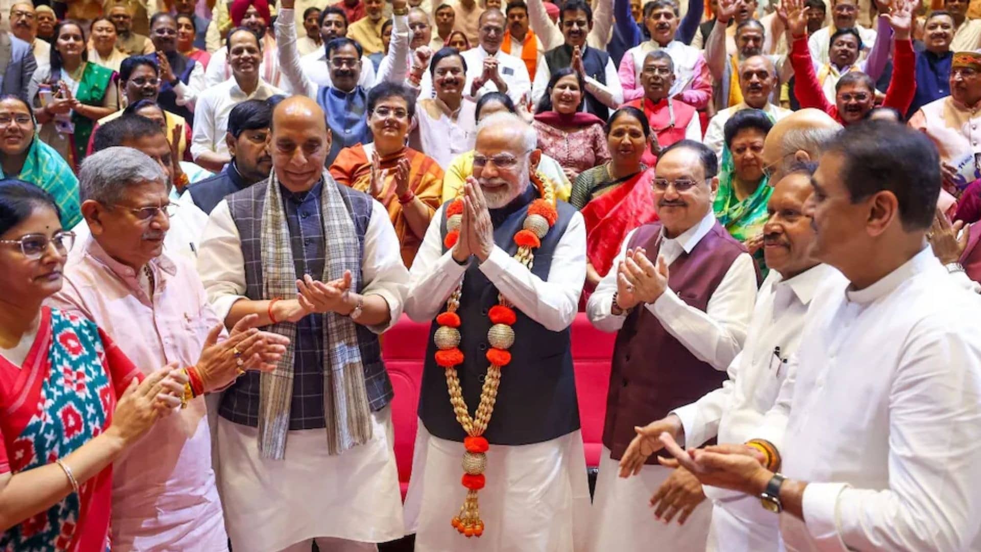 PM Modi at NDA Parliamenty Party Meeting