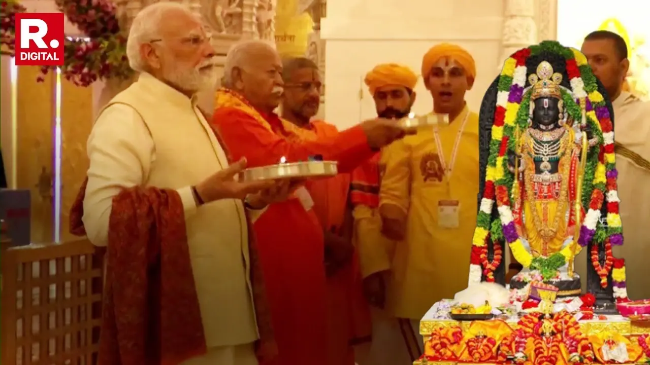 PM Modi at Ram Mandir 